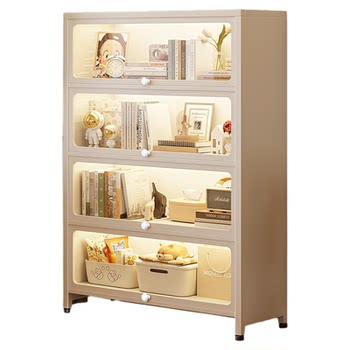 Anjuke extra thick steel bookcase can hold a4 books