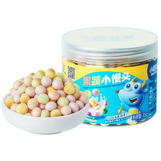 U先【小鹿蓝蓝果蔬小馒头】健康磨牙饼干零食