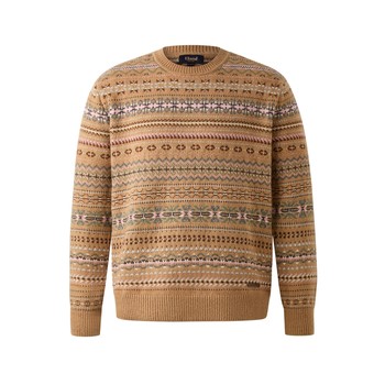 Eland sweater pullover jacquard crew neck Eland sweater pullover jacquard crew neck