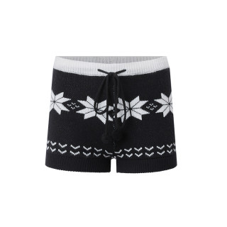 Segi new winter original fair isle knitted shorts