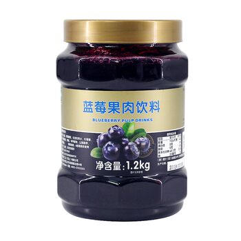 Fresh blueberry fruit tea 1.2kg prepared drink