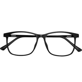 超轻纯钛眼镜框镜架男士潮黑框可配有度数镜片大脸钛合金近视眼镜