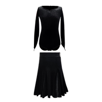 Dynasty Latin Dance Costume New Standard Professional Performance Competition Regulation Costume for Girls HC6234 HC7218