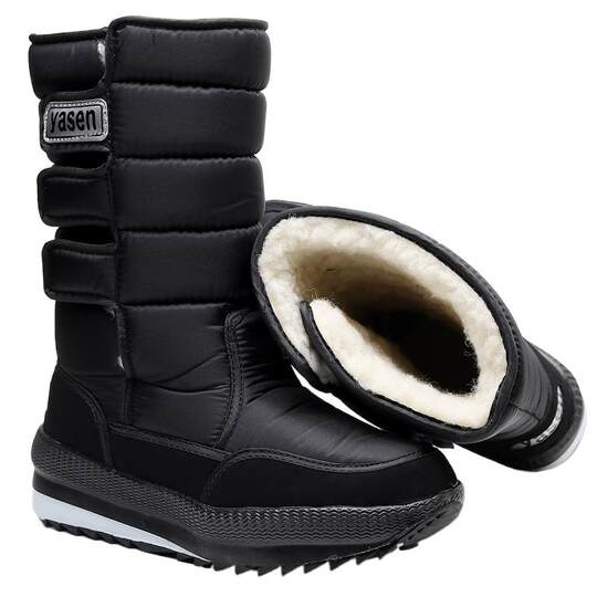 Northeast waterproof and anti-ski boots cotton shoes for men thickened