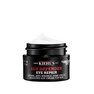 La crème raffermissante pour les yeux kiehl's men's line estompe les ridules et améliore le teint terne, cadeau à son petit ami