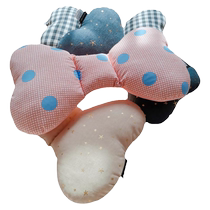 malolotte imported baby neck pillow anti-seismic anti-collision head type baby pillow stroller pillow pure cotton anti-flat head