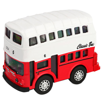 Children's car toy boy alloy car toy sports car off-road vehicle simulation bus bus model