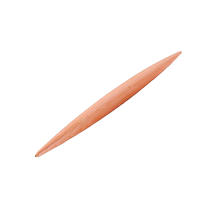 Household pointed solid wood rolling pin for rolling out dumpling wrappers fish belly rolling pin special rolling pin for siomai buns and noodles