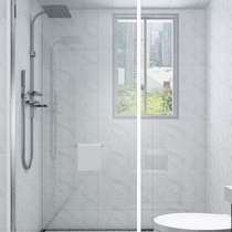 High-end customized bathroom glass partition single-piece glass door dry and wet partition bathroom glass door shower glass door