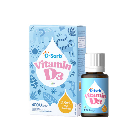 滴适宝维生素d3滴剂婴儿维生素d原装进口儿童宝宝VD3