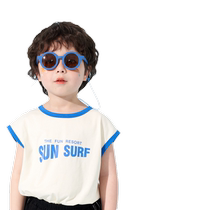 KK Tree Children Sunglasses Male Girls Fashion Polarized Anti-UV Glasses Baby Sunglasses Male Girl Tide 1180