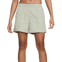 Nike womens mid-waist shorts summer new sports pants woven lightweight breathable hot pants FV6623-370