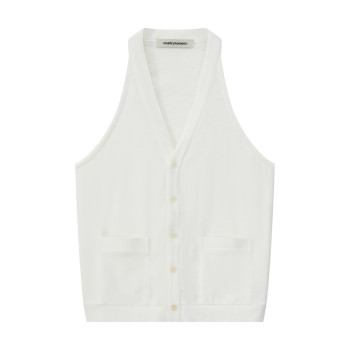 Countrymoment cool bone beauty retro slim halter knitted vest women's summer sleeveless top