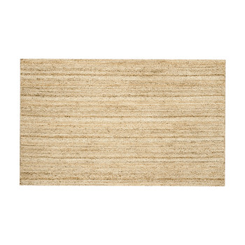 Natural jute hand-woven non-slip and wear-resistant stair step mat