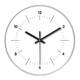 Silent sweep second precision living room wall clock
