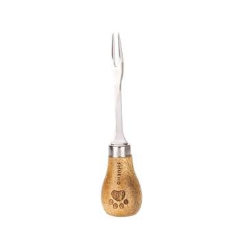 Household dessert fork stainless steel fork tree can