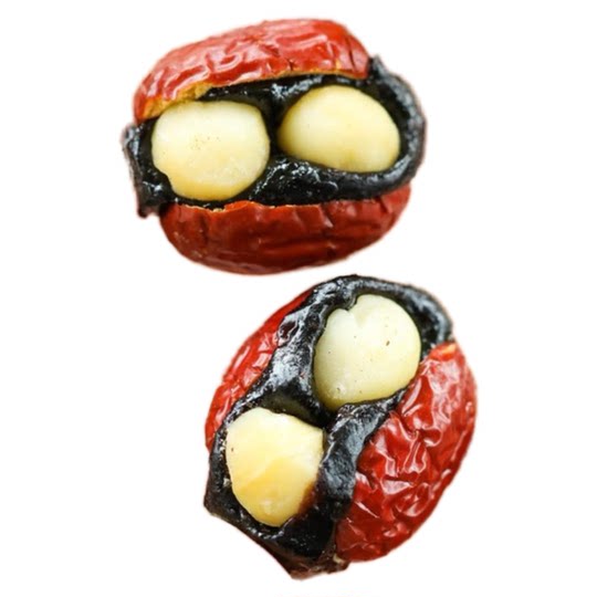 Handgefertigter, reichhaltiger Jujube-Stern im gleichen Stil mit reichhaltiger Jujube