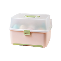 Yings milk bottle drain rack baby feeding tableware milk brush storage box large capacity box dustproof cover 1991