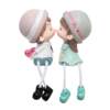 Home living room decoration wedding room pendant cartoon