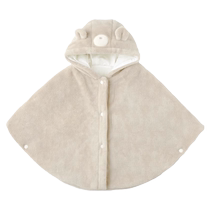 KUB Keyoubi baby cloak childrens baby cartoon going out thickened 6 to 12 months plus velvet autumn and winter windproof shawl