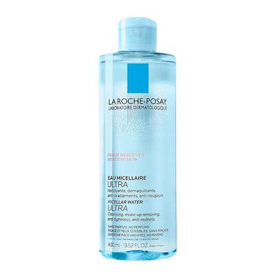 La Roche-Posay hot spring cleansing and repairing makeup remover liquid facial face eye lip gentle cleansing makeup remover water is not irritating