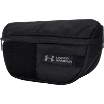 Under Armor UA Black Waist Bag Mens Bag Womens Bag Sports Bag Outdoor Cycling Crossbody Bag Chest Bag Casual Shoulder Bag