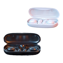 High-end Bluetooth headset wireless ear-hanging air-bone conduction non-into-ear open for sports and running 2024 new model