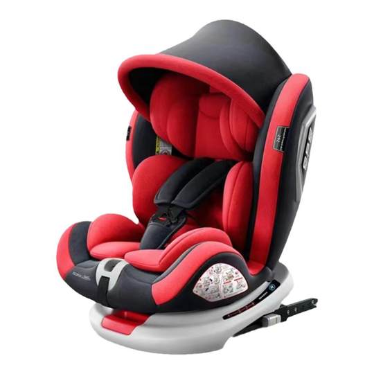 儿童安全座椅汽车用婴儿宝宝车载360旋转简易便携式0-3-12可躺