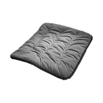 Car seat cushion winter plus velvet car seat cushion single piece short plush rear seat thickened warm three-piece set of car supplies