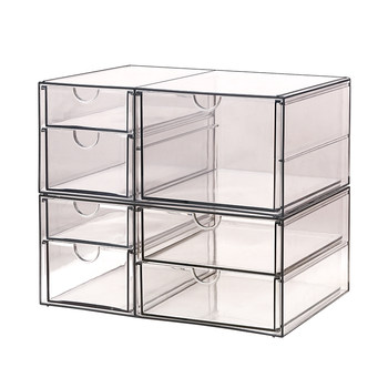 Kaman tea bag storage box transparent coffee finishing box