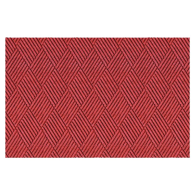 Red entrance door absorbent floor mat outdoor door carpet