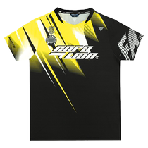 Kerian badminton suit womens summer new mens breathable quick-drying short-sleeved tops couple fashion sportswear