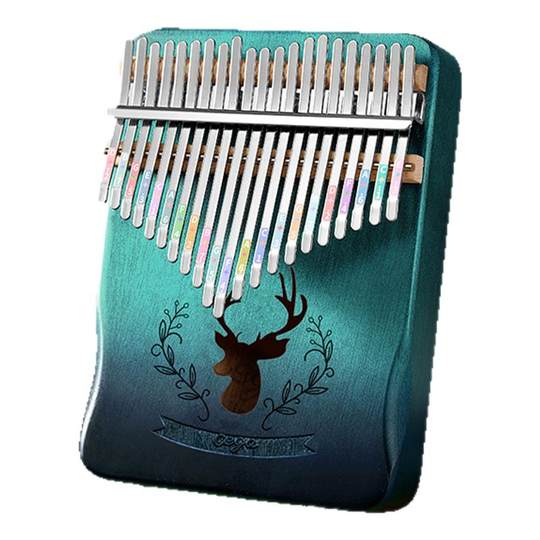 拇指琴初学者卡林巴琴木质21音入门儿童手指姆钢琴女生乐器正品