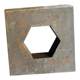 Cylinder fixed safety fast connection iron block