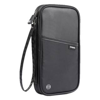 RFID护照包可斜挎防盗刷旅行随身证件收纳包大容量防水卡包机票夹