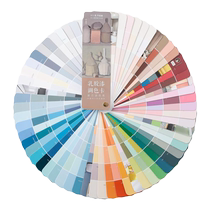 莫兰迪色系乳胶漆调色311色比例卡配方比例内外墙壁涂料油漆色浆料搭配涂料油漆水性色卡建筑色卡可定制封面