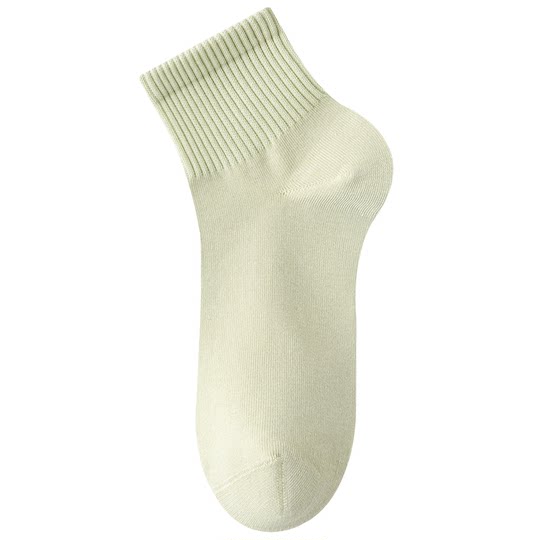 白色袜子女款中筒袜纯棉秋冬薄款女士长袜2025新款爆款女生棉袜