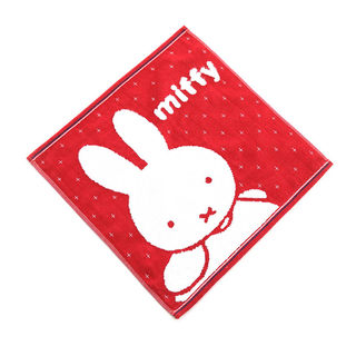 Gold Miffy cotton towel 2 packs cotton baby square towel face towel wipe hand saliva towel cartoon rabbit