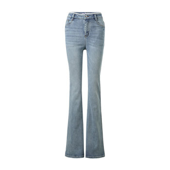 Splicing lace, trousers hem ກົດດັນເປັນຕ່ອນ