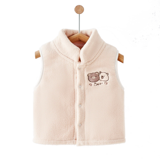 European pregnant cartoon cat velvet autumn and winter vest