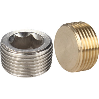Water pipe joints, all copper water pipe hexagonal iron plug