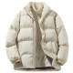 Stand Collar Cotton Coat Couple Short Down Cotton Coat