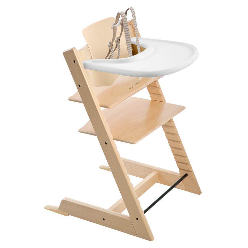STOKKE baby growth chair five-piece solid wood dining chair set