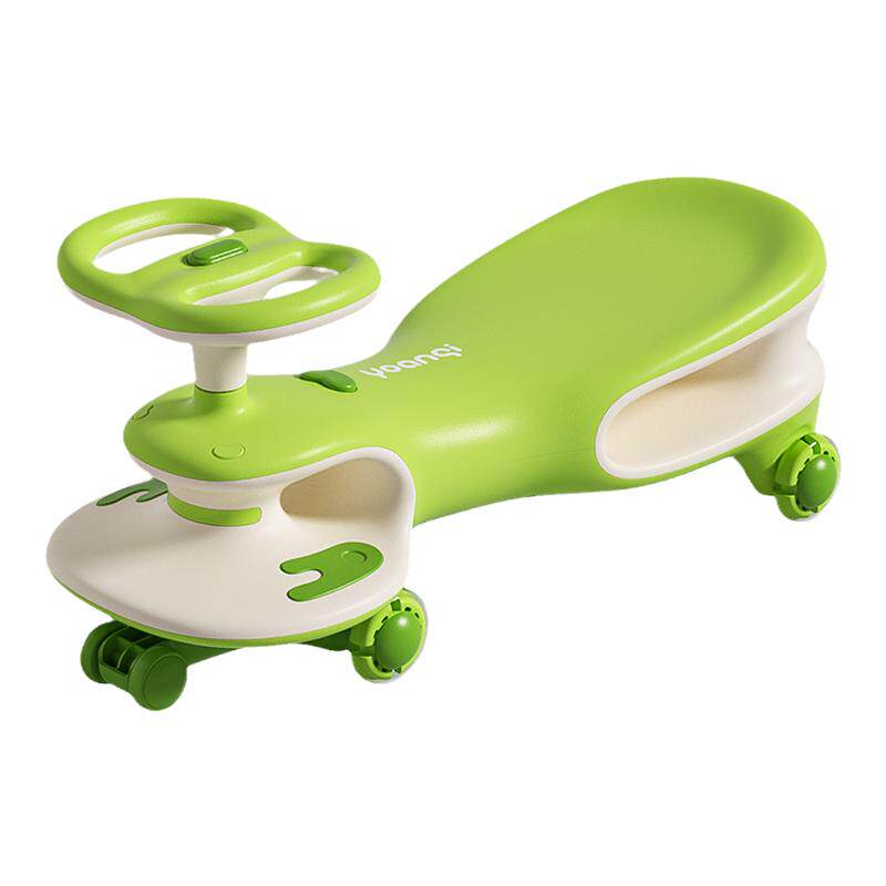 Children's twist car, 1 to 3 years old, boys and girls, swinging and swinging, adults can sit on the double anti-rollover Niuniu rocking car