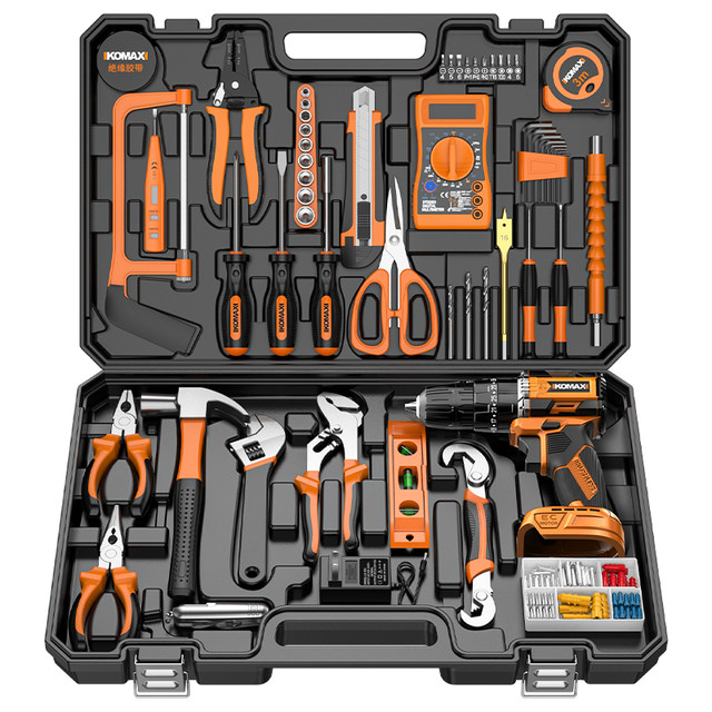 Daily household toolbox set multi-function