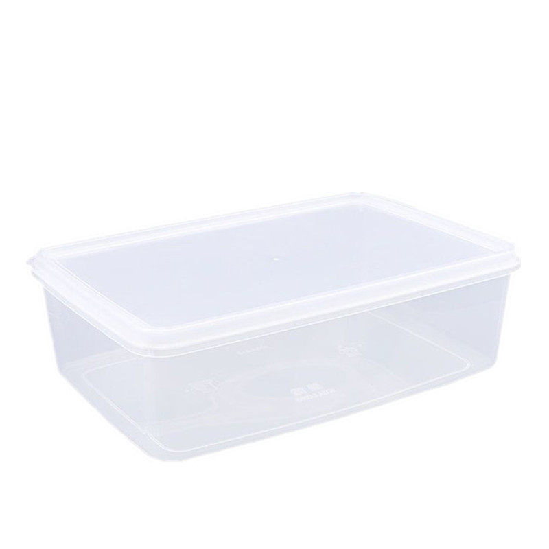 Hualong plastic crisper square storage box pp food
