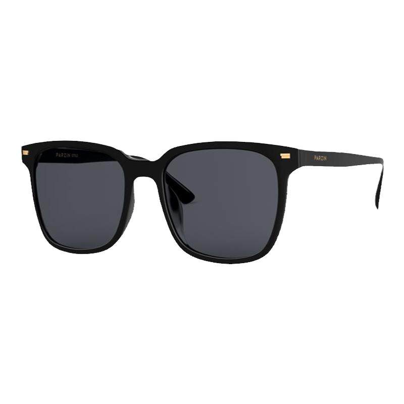 Parson and Fan Chengcheng's same style black super sunglasses