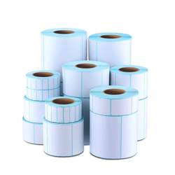 Three-proof thermal paper self-adhesive label printing paper 60*40 30 40 50 70 100 supermarket cashier paper electronic scale barcode printer rookie e-mail storage blank price sticker