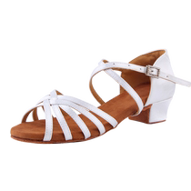 Latin dance shoes for girls competition grade examination practice dance shoes soft sole professional Latin shoes adult ladies dance shoes