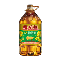 金龙鱼纯香低芥酸菜籽油5L 桶 食用油菜油 物理压榨 非转基因